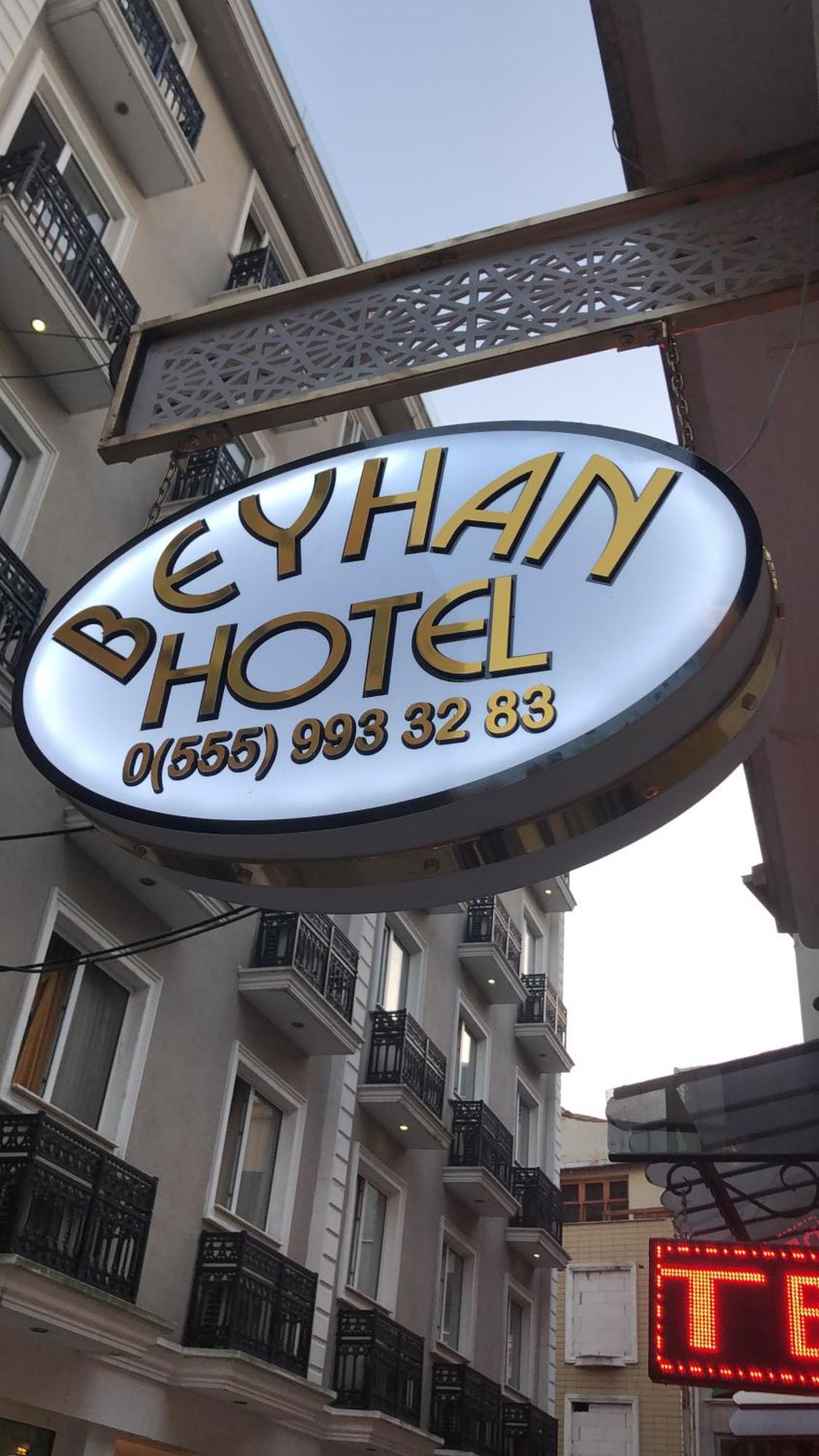 Beyhan Hotel Estambul Exterior foto